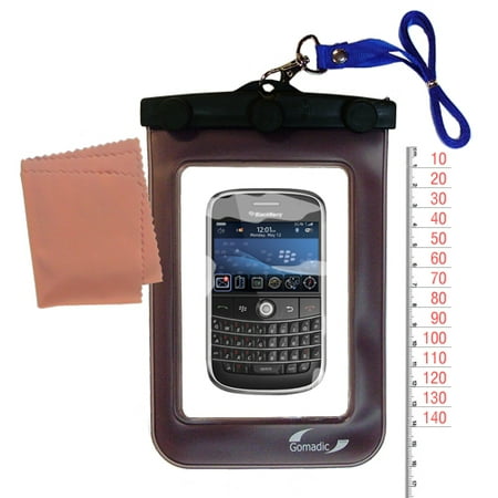 Gomadic Clean and Dry Waterproof Protective Case Suitablefor the Blackberry Bold 9900 to use Underwater