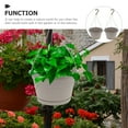 thumbnail image 3 of OUNONA 2Ud Macetero Para Colgante Ideal Para Casa Oficina Y Jardín Con Textura, 3 of 8