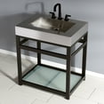 thumbnail image 6 of Kingston Brass KVSP3122B6 Kingston Commercial 31" Wide Console Sink Set - Brushed /, 6 of 7