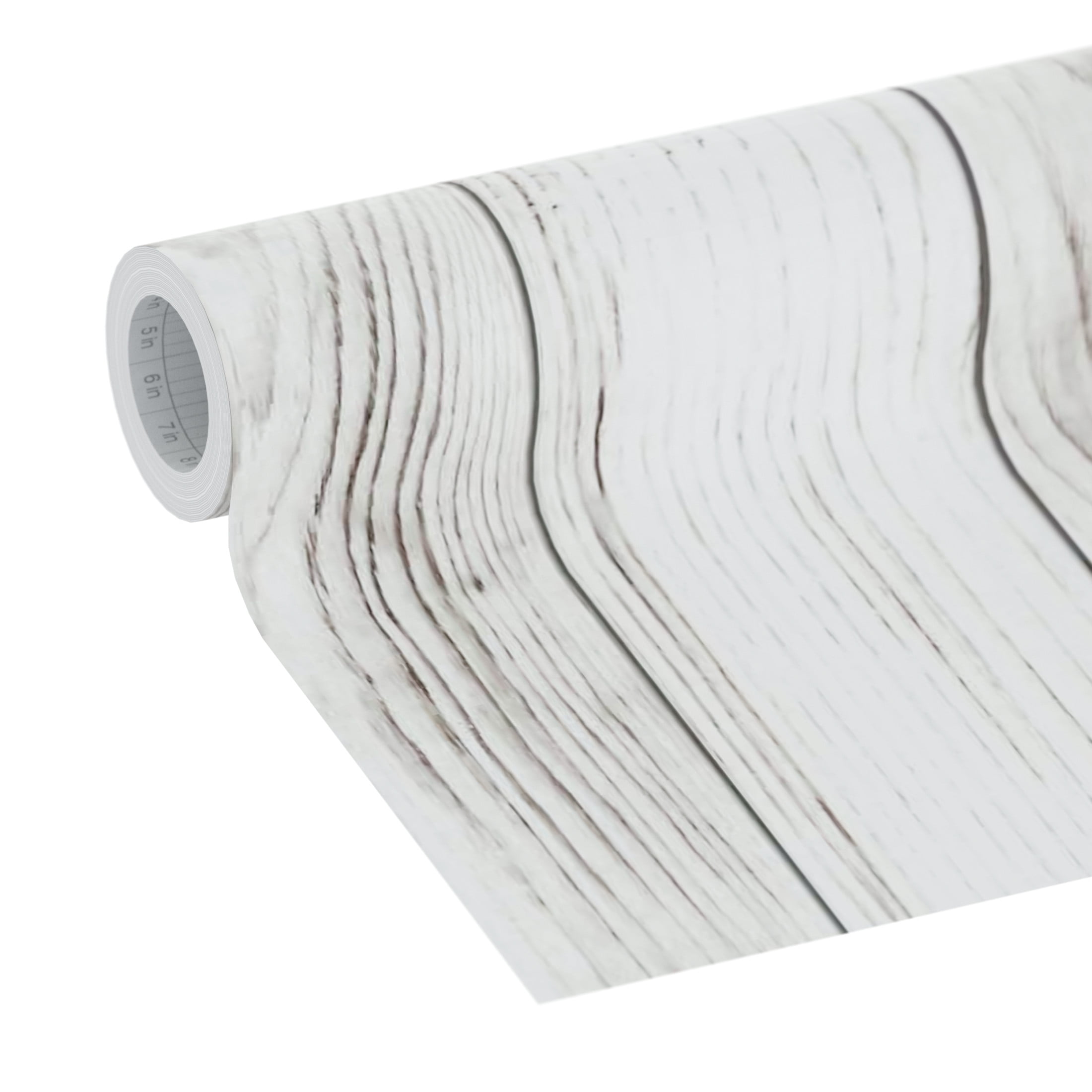 (6 pack) EasyLiner Premium Removable Adhesive Peel & Stick Wallpaper, White Beadboard, 20 in. x 18 Foot