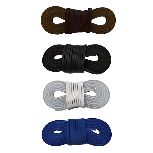 Cordones de Botas Multifuncionales Zulema Cuero Real 72 Pulgadas