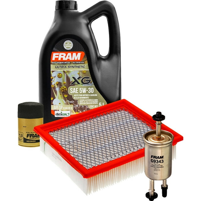 Kit De Aceite Sintético 5W30 Compatible con Kit De Afinación Sin Bujías Mazda B3000 V6 3.0L del 2007 al 2008