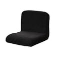 thumbnail image 1 of Toystoory Funda para silla extraíble de poliéster con sillas elásticas, aspecto nuevo, tamaño de funda para silla elástica de fácil cuidado Decoración del hogar negro, 1 of 6