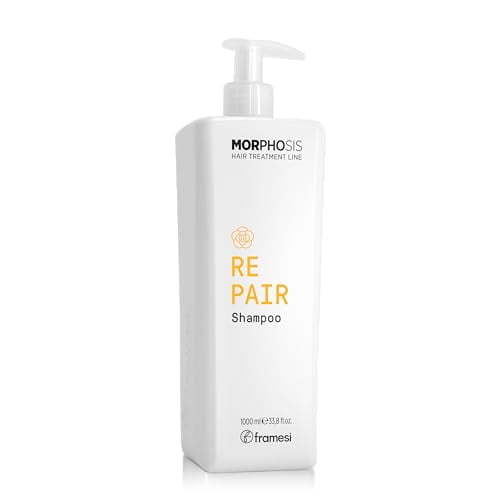 FRAMESI Shampooing Réparateur de la Morphose 33,8 fl oz, Hydrate et Fortifie les Cheveux, Ingrédients Naturels, Sécuritaire pour les Couleurs