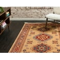 thumbnail image 3 of Unique Loom Sahand Rectangular Decorative Vintage Area Rugs, Red, 3 of 8