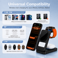 thumbnail image 2 of Magnetic Wireless Charging Station: 2026 Upgraded 3 in 1 Charging Stand for iPhone 17 16 15 14 13 12 Pro Max Plus, 2 of 5