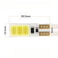 thumbnail image 3 of 6 piezas T10 COB LED Canbus Error libre W5W 3W blanco rojo amarillo coche LED placa de matrícula marcador de luz lámpara Auto Luz de claridad, 3 of 4