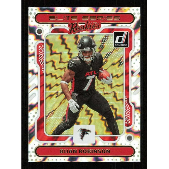 NFL 2023 Panini Donruss Football Elite Series Rookies Bijan Robinson #4