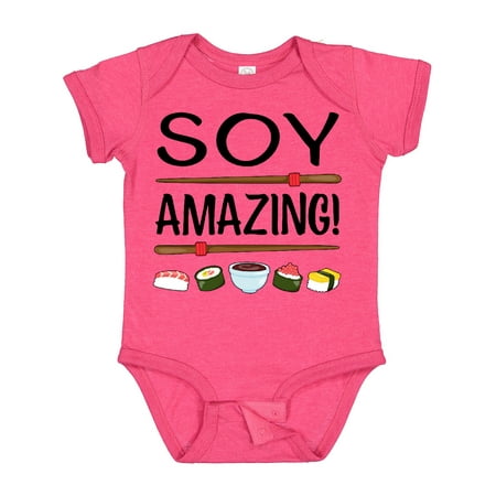 

Inktastic Soy Amazing- Fun with Sushi Gift Baby Boy or Baby Girl Bodysuit