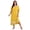 Yellow, variant on akafmk Long Nightgowns for Women Short Sleeve Sleep Dress Ruffle Hem Casual Fashion Soft Sleepwear Homewear House Dress, Sizes 3XL