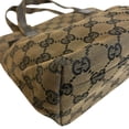 thumbnail image 3 of Pre-Owned GUCCI 1079 GG Pattern Handbag, Beige, Women's, 3 of 15