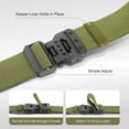 thumbnail image 5 of FAIRWIN Men's Belt, Elastic Stretch Nylon Work Belt for Men, 5 of 9