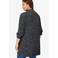 thumbnail image 2 of Woman Within Plus Size Shaker Button-Front Cardigan Sweater, 2 of 6