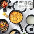 thumbnail image 6 of Country Kitchen Pots and Pans Set 13-Piece, Nonstick Cookware Set with Removable Handles, Speckled Black, 6 of 9