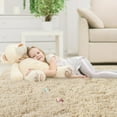 thumbnail image 3 of 6x9 Area Rugs for Living Room, Fluffy Shaggy Rug Soft Carpets, Rugs for Bedroom Nursery Kids Room Dorm Home Decor Aesthetic, Light Tan, 3 of 14