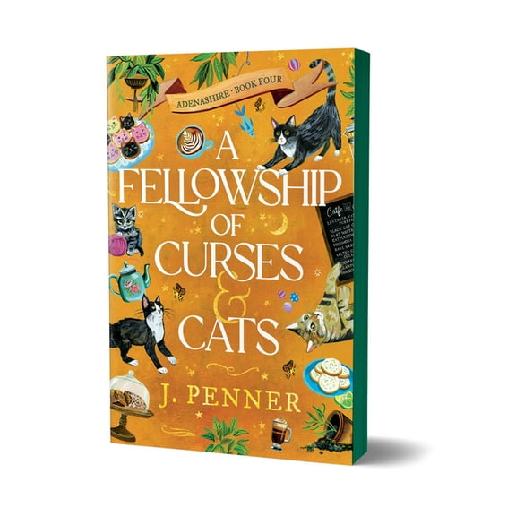 Adenashire A Fellowship of Curses & Cats (Deluxe Edition), Book 4, (Paperback)