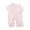 Pink J, variant on Bovxnpu Baby Girl Bodysuit, Infant Baby Cotton Bodysuits, Child Summer Thin Newborn Printing Round Neck Short Sleeved Pajamas And Creepers 0-3 Months