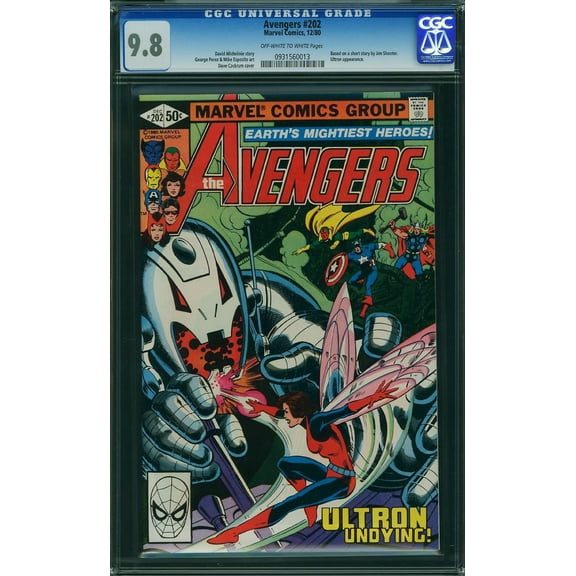 Avengers #202 - CGC 9.8 Comic Book