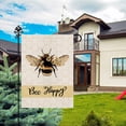 thumbnail image 6 of Spring Garden Flag Bee Happy Flower Floral Summer Vertical Double Sided Burlap 12.5 x 18 Inch Holiday Farmhouse Seasonal Yard Outdoor Decor, 6 of 6