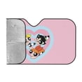 thumbnail image 2 of The Powerpuff Girls Car Sun Shade Windshield Sunshade Aluminum Foil Sun Shield For Uv Protection & Heat Blocking Medium, 2 of 9