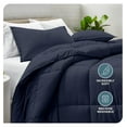 thumbnail image 2 of Comforter Set - Twin/Twin Extra Long Size - Ultra-Soft - Goose Down Alternative - Premium 1800 Series - All Season Warmth (Twin/Twin XL, Midnight), 2 of 6