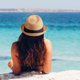 thumbnail image 5 of Women Straw Panama Hat Travel Fedora Beach Sun Hat Summer Wide Brim Straw Roll up Hat UPF 50+, 5 of 5