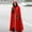 Red, variant on Turilly Women's Fashion Top Hooded Outwear Coat Long Sleeve Coat Parkas