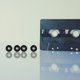 thumbnail image 3 of 20 piezas de rodillos de presión para VCR, rodillos de presión para cinta de casete, reproductor de VCR, rodillos de presión para reproductor de casete VHS, 3 of 6