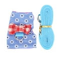 thumbnail image 2 of Bunny Harness and Leash Set, Rabbit Chest Harness Pet Leash Harness Set Rabbits Vest Harness Breathable Chest Strap Traction Rope for Hamster Rabbit Kitten Small Animals, 2 of 7