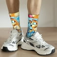 thumbnail image 6 of Johaoi Bluey Pattern Crazy Funny Socks for Men Women Colorful Fun Novelty Crew Socks Gifts for Adults Gag Gifts, 6 of 6
