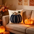 thumbnail image 6 of Halloween Decoration for Home Indoor Outdoor Clearance Under $5.00!Fall Halloween Pumpkin Tufted Throw Pillow Cover Embroidered Decorative Cushion Cover Holiday Couch Sofa Bed Home Decor Pillowcase, 6 of 7