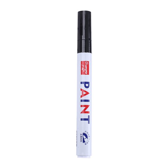 Pompotops Paint Pen Marker Color Oily Marker Pen Tire Ceramic Paint Touch-up Pen Craft Pen1ml for Rock Painting, Ceramic, Wood, Fabric, Plastic, Canvas, Glass, Mugs