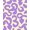 Purple, Pattern 4, variant on ODIKA 4' x 6' Machine Washable Non-Slip Area Rug, Abstract Squiggle High Traffic Rug, Purple, 374686