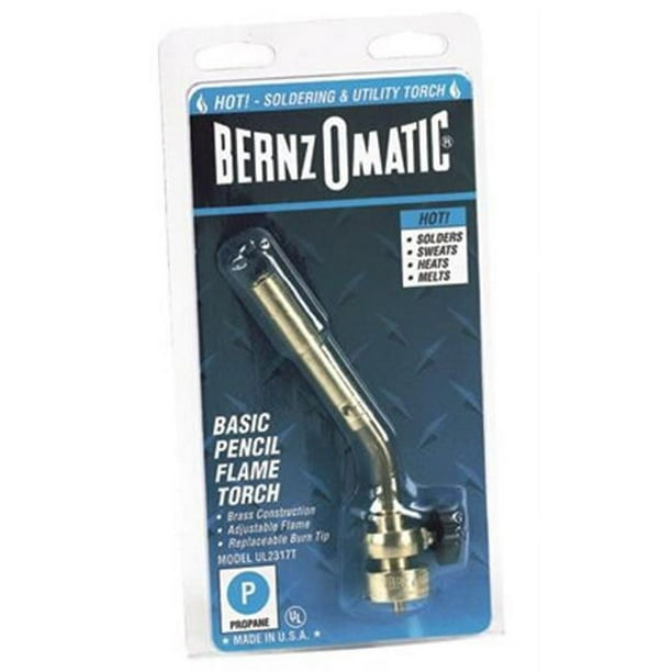 Bernzomatic pencil flame torch deals