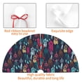 thumbnail image 4 of Lsque Colorful Dreamcatcher1 Print Christmas Tree Skirt, Tree Skirt with Ties or Velcro, Perfect for Holiday Decorations, Halloween, and New Year-48", 4 of 7
