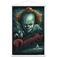thumbnail image 1 of IT - Pennywise Derry Wall Poster, 14.725" x 22.375" Framed, 1 of 4