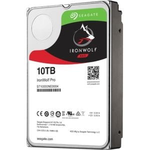 - Seagate IronWolf Pro 10TB NAS Internal Hard Drive HDD – 3.5 Inch SATA 6Gb/s 7200 RPM 256MB Cache for RAID Network Attached Storage, Data Recovery Rescue Service (ST10000NE0004)