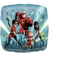thumbnail image 2 of Anagram The Incredibles Birthday Party Supplies 6pc Balloon Bouquet Decorations, 2 of 6