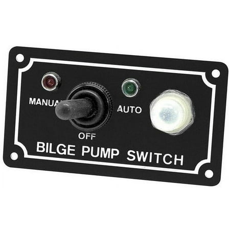 UPC: 0013893522689 | Shoreline Marine 3-Way Bilge Pump Switch 3-1/4 x 2 in