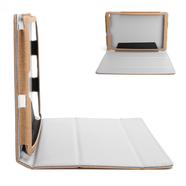 Peahefy Housse de Protection Anti-Chute, Housse de Protection pour Tablette 2 Couleurs d'Or et de Noir avec Type Flip pour Alldocube Iplay 20