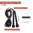 thumbnail image 2 of Uxcell Jump Rope Adjustable Speed Skipping Rope for Workout and Fitness Training Black/Pink, 2 of 7