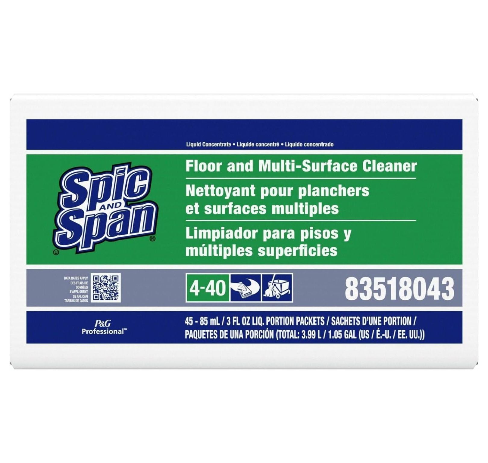 Spic and Span Cleaner, Original Formula Dosage, 27-Ounce Box Pack