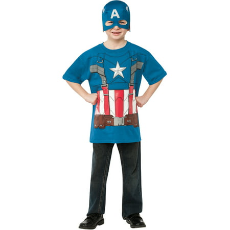 Winter Soldier Marvel Captain America T-Shirt Child Costume