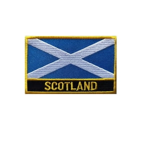 Uijokdef 1 PCS National Flag Patch Iron On or Sew On Patch