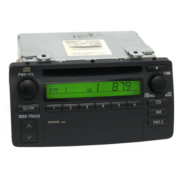 20032004 Toyota Corolla Radio AM FM CD Player 8612002270 Face ID