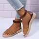 thumbnail image 1 of Sandalias de verano para mujer, sandalias informales para mujer, sandalias de playa romanas Wmkox8yii nm9682, 1 of 9
