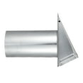 thumbnail image 5 of Lambro 6-In. 26-Gauge Galvanized Steel Wall Exhaust Hood Bath Vent with Damper, Wire Mesh Screen, and 11-In. Pipe, 3460GMS-11, 3460GMS-11, 5 of 5