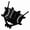 Black, variant on CEORPER Fence Mounted Hanging Holder Portable Baseball Softball Dugout Organizer