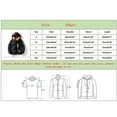 thumbnail image 3 of Vedolay Mens Parkas Winter Warm Jacket Waterproof Rain Zip Parka Overcoats Jacket White,M, 3 of 5