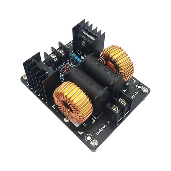 Matsuzay Piezas de bobina de placa DC 20A 1000W, placa de calentamiento por inducción de alambre de cobre, módulo de calentador, reemplazo de Electrónica miscelánea